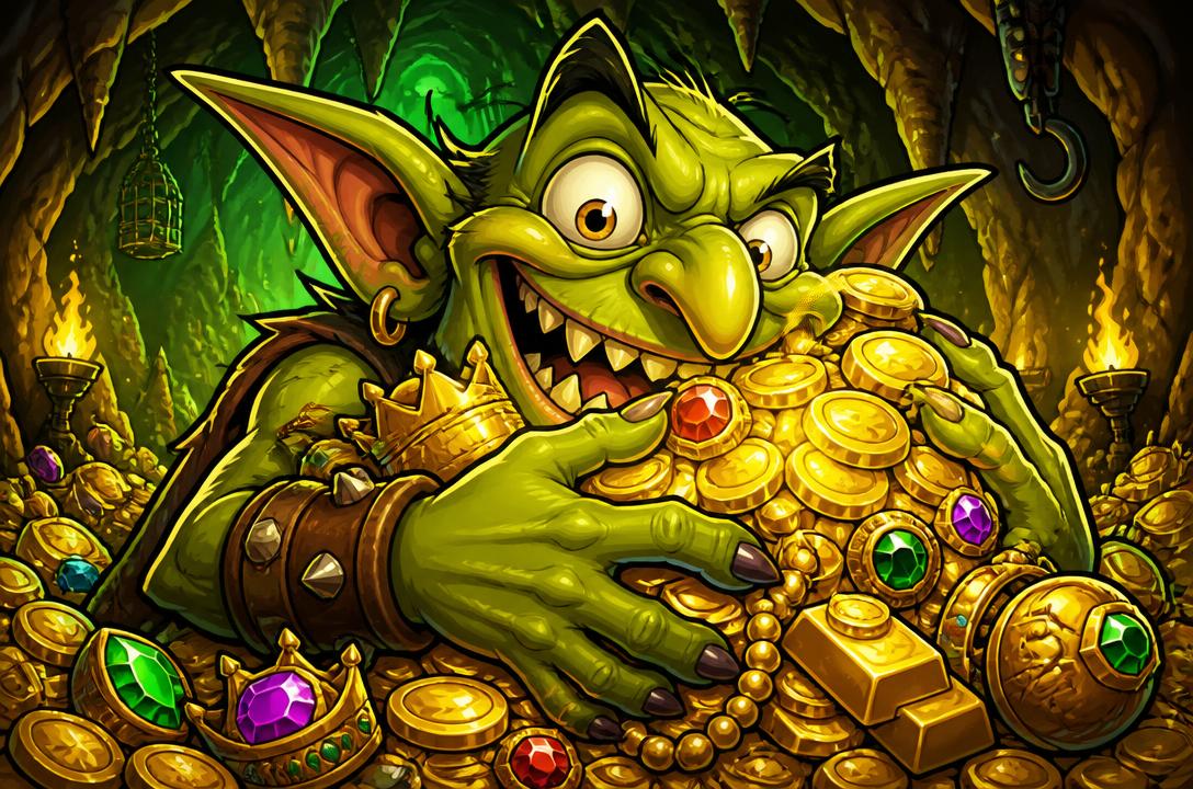 Greedy Goblin key artwork