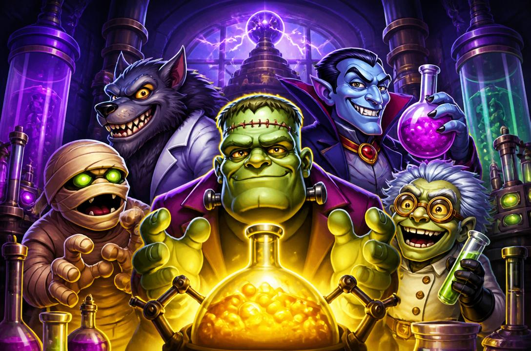 Monster Lab key artwork